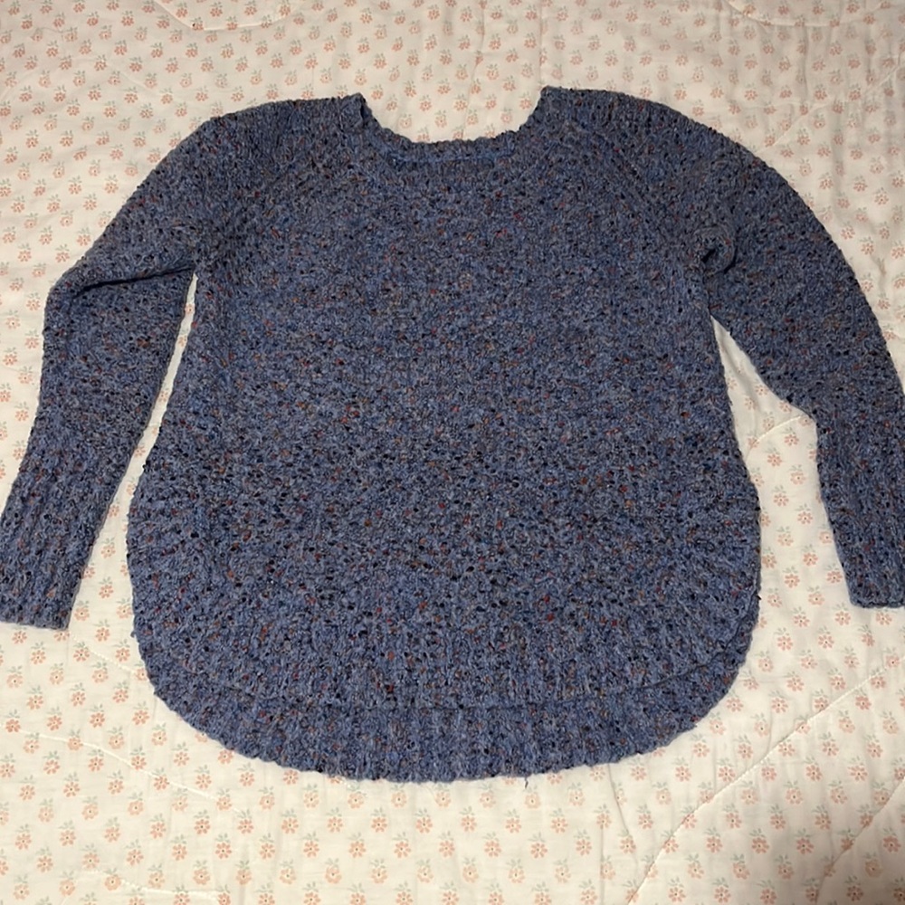 Blue (6%) Wool Sweater